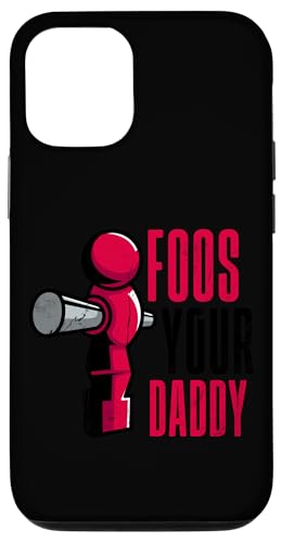 Food Your Daddy Hülle für iPhone 12/12 Pro von Table Football Funny Foosball Joke