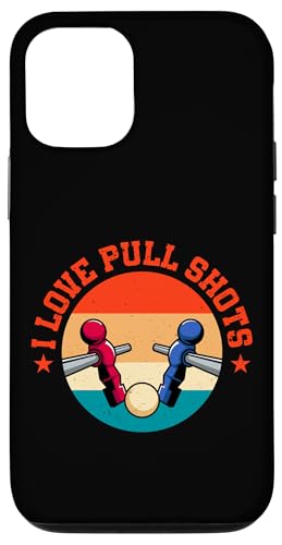 I Love Pull Shots Lustiger Kicker Zitat Hülle für iPhone 12/12 Pro I Love Pull Shots Lustiger Kicker Zitat Hülle für iPhone 12/12 Pro von Table Football Funny Foosball Joke