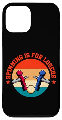 Spining ist für Verlierer Hülle für iPhone 12 mini von Table Football Funny Foosball Joke