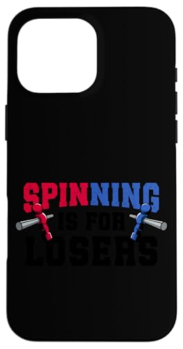 Spining ist für Verlierer Hülle für iPhone 16 Pro Max Spining ist für Verlierer Hülle für iPhone 16 Pro Max von Table Football Funny Foosball Joke