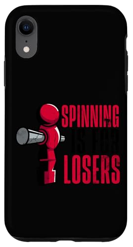 Spining ist für Verlierer Hülle für iPhone XR Spining ist für Verlierer Hülle für iPhone XR von Table Football Funny Foosball Joke