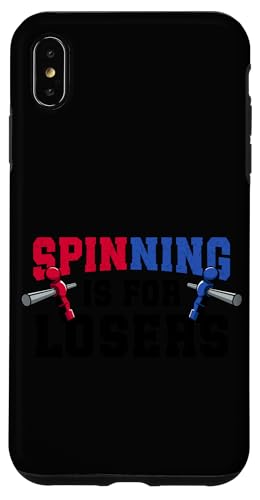 Spining ist für Verlierer Hülle für iPhone XS Max Spining ist für Verlierer Hülle für iPhone XS Max von Table Football Funny Foosball Joke