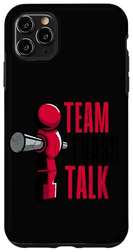 Team Trash Talk Fußballspieler Hülle für iPhone 11 Pro Max Team Trash Talk Fußballspieler Hülle für iPhone 11 Pro Max von Table Football Funny Foosball Joke