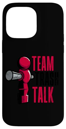 Team Trash Talk Fußballspieler Hülle für iPhone 14 Pro Max Team Trash Talk Fußballspieler Hülle für iPhone 14 Pro Max von Table Football Funny Foosball Joke