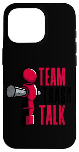 Team Trash Talk Fußballspieler Hülle für iPhone 16 Pro von Table Football Funny Foosball Joke