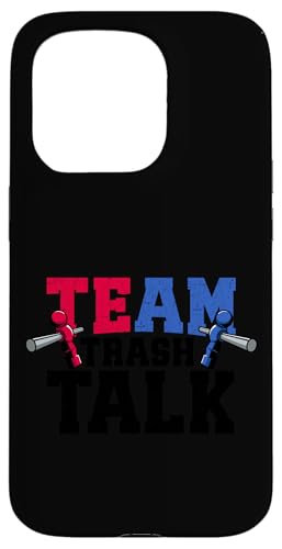Team Trash Talk Hülle für iPhone 15 Pro Team Trash Talk Hülle für iPhone 15 Pro von Table Football Funny Foosball Joke