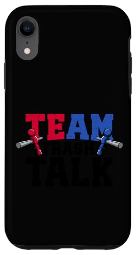 Team Trash Talk Hülle für iPhone XR Team Trash Talk Hülle für iPhone XR von Table Football Funny Foosball Joke