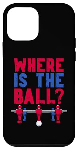 Wo ist der Ball? Hülle für iPhone 12 mini von Table Football Funny Foosball Joke