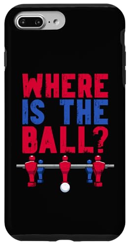 Wo ist der Ball? Hülle für iPhone 7 Plus/8 Plus Wo ist der Ball? Hülle für iPhone 7 Plus/8 Plus von Table Football Funny Foosball Joke