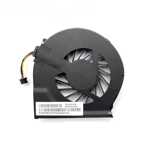 DC5V Ersatz CPU-Lüfter für HP G7-2000 G4-2000 G6-2000 TPN-Q110 TPN-Q106 TPN-Q107 TPN-Q109 Kühlkörperventilator 683193-001 von Table-King