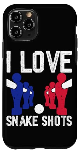 Ich liebe Snake Shots Hülle für iPhone 11 Pro Ich liebe Snake Shots Hülle für iPhone 11 Pro von Table Player Funny Foosball Sayings