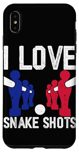 Ich liebe Snake Shots Hülle für iPhone XS Max Ich liebe Snake Shots Hülle für iPhone XS Max von Table Player Funny Foosball Sayings