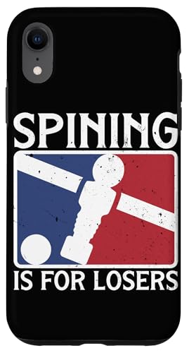 Spining ist für Verlierer Hülle für iPhone XR Spining ist für Verlierer Hülle für iPhone XR von Table Player Funny Foosball Sayings