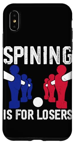 Spining ist für Verlierer Hülle für iPhone XS Max Spining ist für Verlierer Hülle für iPhone XS Max von Table Player Funny Foosball Sayings