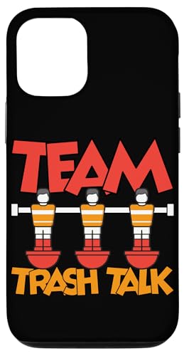 Team Trash Talk Hülle für iPhone 12/12 Pro Team Trash Talk Hülle für iPhone 12/12 Pro von Table Player Funny Foosball Sayings