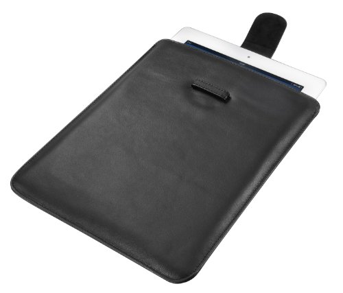 Tabtools Ledertasche für Apple iPad/iPad 2 schwarz von Tabtools