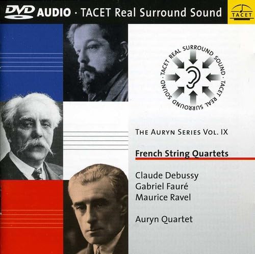 French String Quartets [DVD-AUDIO] von Tacet (Videoland-Videokassetten)