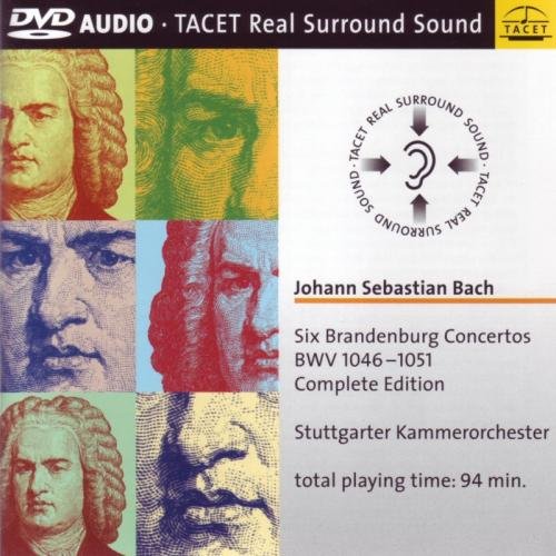 Six Brandenburg Concertos [DVD-AUDIO] von Tacet (Videoland-Videokassetten)