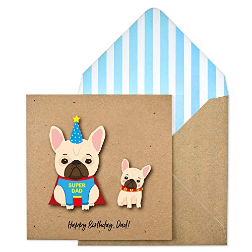 Tache Handmade"Happy Birthday Dad" Karte von Tache