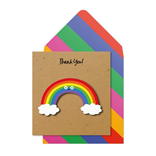 Tache Premium Rainbow Dankeskarte von Tache