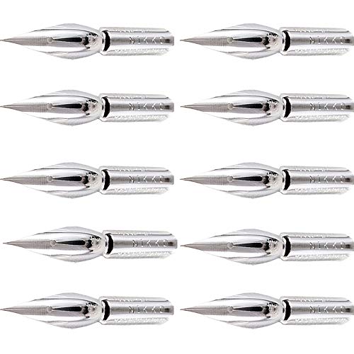 Nikko Manga Pen Nib Saji Pen Crome - 10pc von Tachikawa