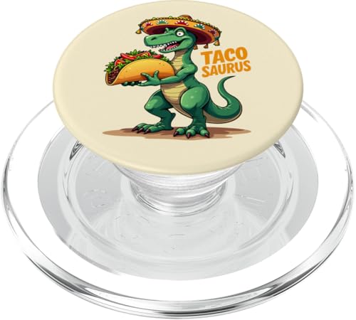 Cinco de Mayo Fiesta T-Rex Sombrero Tacosaurus Dinosaurier Taco PopSockets PopGrip für MagSafe Cinco de Mayo Fiesta T-Rex Sombrero Tacosaurus Dinosaurier Taco PopSockets PopGrip für MagSafe von Tacosaurus T-Rex Sombrero Taco Cinco de Mayo tees