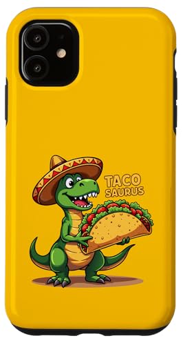Tacosaurus Cinco de Mayo Fiesta T-Rex Sombrero Taco Lovers Hülle für iPhone 11 von Tacosaurus T-Rex Sombrero Taco Cinco de Mayo tees
