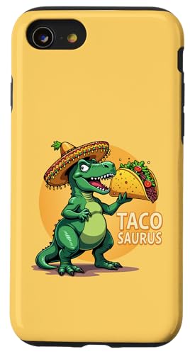 Tacosaurus Cinco de Mayo Fiesta T-Rex Sombrero Taco Lovers Hülle für iPhone SE (2020) / 7 / 8 von Tacosaurus T-Rex Sombrero Taco Cinco de Mayo tees