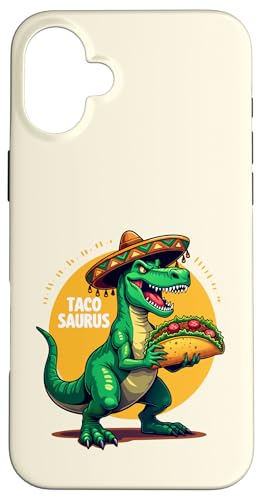 Tacosaurus Cinco de Mayo T-Rex Sombrero Lustige Taco-Liebhaber Hülle für iPhone 16 Plus Tacosaurus Cinco de Mayo T-Rex Sombrero Lustige Taco-Liebhaber Hülle für iPhone 16 Plus von Tacosaurus T-Rex Sombrero Taco Cinco de Mayo tees