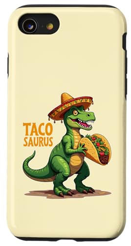Tacosaurus Cinco de Mayo T-Rex Sombrero Lustige Taco-Liebhaber Hülle für iPhone SE (2020) / 7 / 8 von Tacosaurus T-Rex Sombrero Taco Cinco de Mayo tees