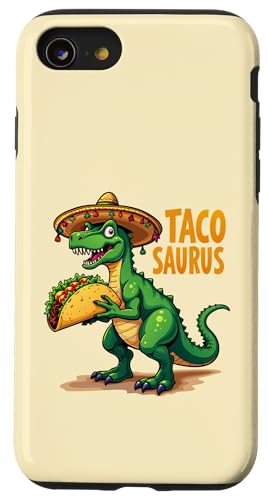 Tacosaurus Cinco de Mayo T-Rex Sombrero Lustige Taco-Liebhaber Hülle für iPhone SE (2020) / 7 / 8 von Tacosaurus T-Rex Sombrero Taco Cinco de Mayo tees