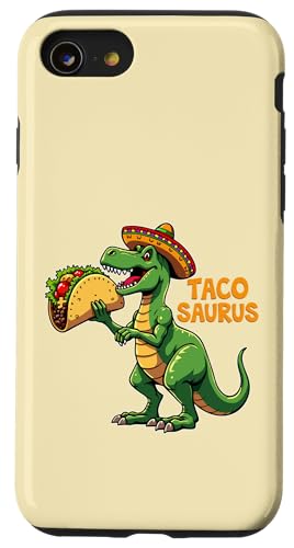 Tacosaurus Cinco de Mayo T-Rex Sombrero Lustige Taco-Liebhaber Hülle für iPhone SE (2020) / 7 / 8 von Tacosaurus T-Rex Sombrero Taco Cinco de Mayo tees
