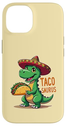 Tacosaurus Cinco de Mayo TRex Sombrero Dino Kostüm für Kinder Hülle für iPhone 14 von Tacosaurus T-Rex Sombrero Taco Cinco de Mayo tees