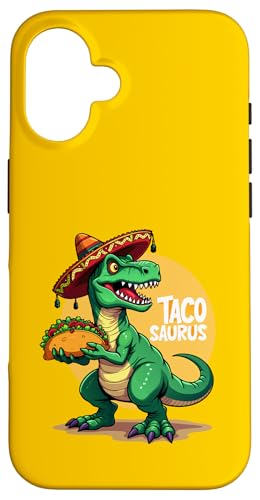 Tacosaurus T-Rex Sombrero Cinco de Mayo Mexikanische Taco-Liebhaber Hülle für iPhone 16 Tacosaurus T-Rex Sombrero Cinco de Mayo Mexikanische Taco-Liebhaber Hülle für iPhone 16 von Tacosaurus T-Rex Sombrero Taco Cinco de Mayo tees
