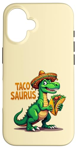 Tacosaurus T-Rex Sombrero Cinco de Mayo Mexikanische Taco-Liebhaber Hülle für iPhone 16 Tacosaurus T-Rex Sombrero Cinco de Mayo Mexikanische Taco-Liebhaber Hülle für iPhone 16 von Tacosaurus T-Rex Sombrero Taco Cinco de Mayo tees