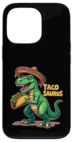 Tacosaurus TRex Sombrero Cinco de Mayo Mexikanische Taco-Liebhaber Hülle für iPhone 13 Pro von Tacosaurus T-Rex Sombrero Taco Cinco de Mayo tees