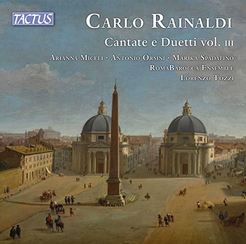 Rainaldi: Cantate e Duetti Vol. III von Tactus (Naxos Deutschland Musik & Video Vertriebs-)