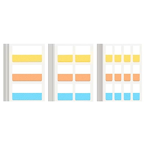 Tadipri 30 Stück Haftmarker Selbstklebende Tabs Beschreibbare Und Repositionierbare Aktenregister Für Buchseiten Oder Marker von Tadipri