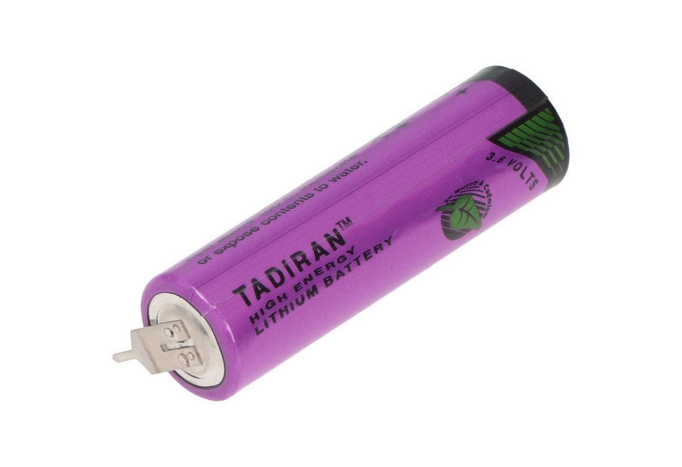 Tadiran Sonnenschein Inorganic Lithium Battery SL-760/PR 1er Print 1110760600 Batterie, (3,6 V) von Tadiran