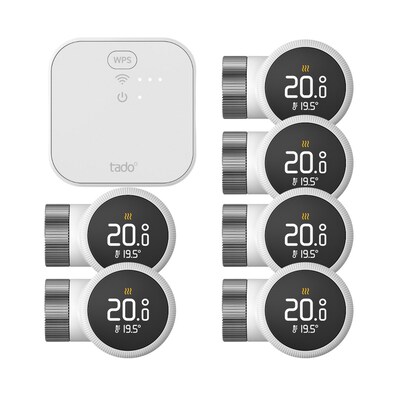 tado° X Starter Set Smarte Heizung • 6x smartes Heizkörper-Thermostat tado° X Starter Set Smarte Heizung • 6x smartes Heizkörper-Thermostat von Tado