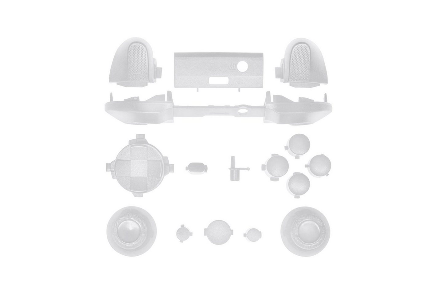 Tadow Ersatz-Tasten für den Controller für Xbox Series X, Zubehor für Xbox Contoller (Komplett-Set für Xbox, Ersatz-Streifen, Zubehör) von Tadow
