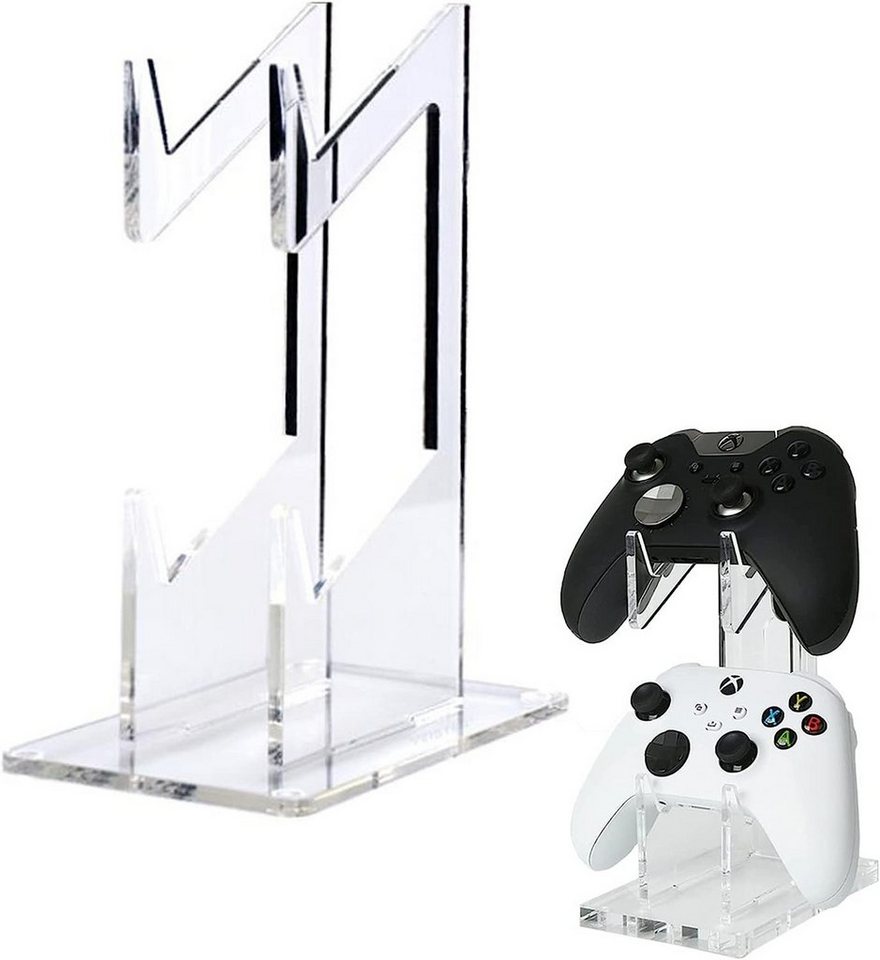Tadow Gamepad-Display-Ständer, Aufbewahrungsständer, 3D-Ständer PlayStation 5-Controller (klarer Pendelständer für ps4/ps5/switch/xbox) von Tadow