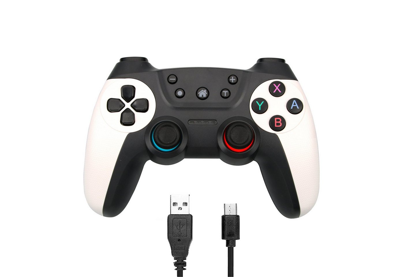 Tadow Gamepad für Switch,Spiel-Controller,Bluetooth,Wireless,Turbo-Funktion Gamepad (Wake up Vibrationsgyroskop 6-Achsen-Somatosensorik) von Tadow