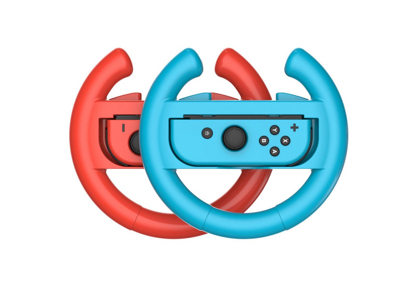 Tadow Lenkrad Controller für Switch,Zubehör für Spiel,Joy-Con-Griff Zubehör Nintendo (Rennspiel-Zubehör,Griff für Mario Kart,Game Grip,Switch-kompatibel) von Tadow