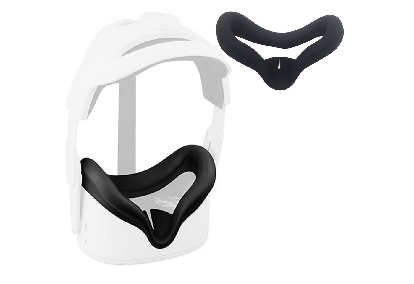 Tadow Meta Quest 3 Anti-Leckage-Maske,VR-Maske Anti-Rutsch,VR-Zubehör Virtual-Reality-Brille von Tadow