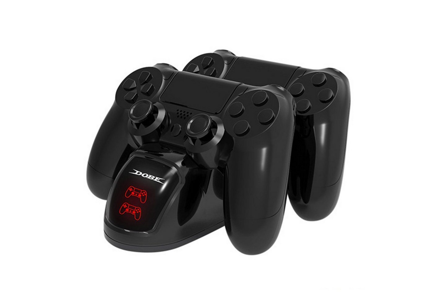 Tadow PS4 Controller Ladestation,Ladegerät Station für PS4/Pro/Slim PlayStation 4-Controller (mit USB-Kabel) von Tadow