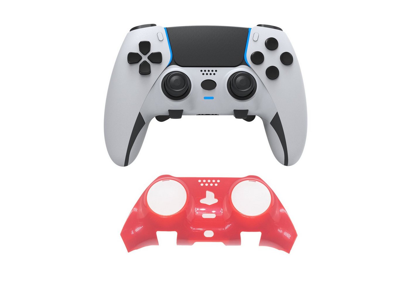 Tadow PS5 Controller-Zubehör,harte Schutzhülle,Ersatzhülle,Zierleiste PlayStation 5-Controller von Tadow