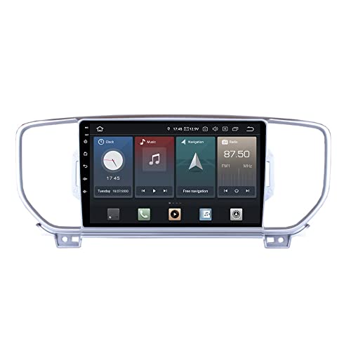 Kompatibel mit: Kia Sportage QL 9" Touchscreen Android Autoradio GPS Navi CarPlay AndroidAuto von Taffio