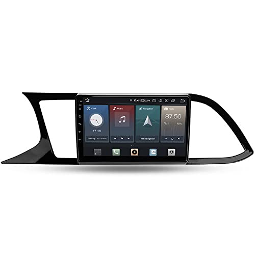 Kompatibel mit: Seat Leon III 3 5F 9" Touchscreen Android Autoradio GPS Navigation CarPlay von Taffio