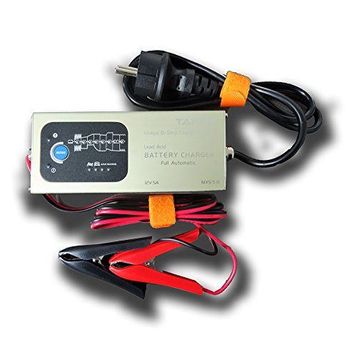 MXS 5.0 Vollautomatisches Batterie Ladegerät für Motorrad KFZ PKW 12V 5A 8Stufen MXS 5.0 Vollautomatisches Batterie Ladegerät für Motorrad KFZ PKW 12V 5A 8Stufen von Taffio
